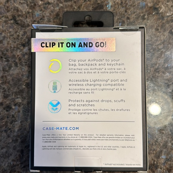 Casemate BRILLIANCE case for AirPods Pro - Picture 2 of 2